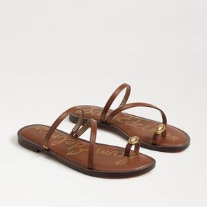Sam Edelman Harlyn Toe Strap Sandal (Cognac)